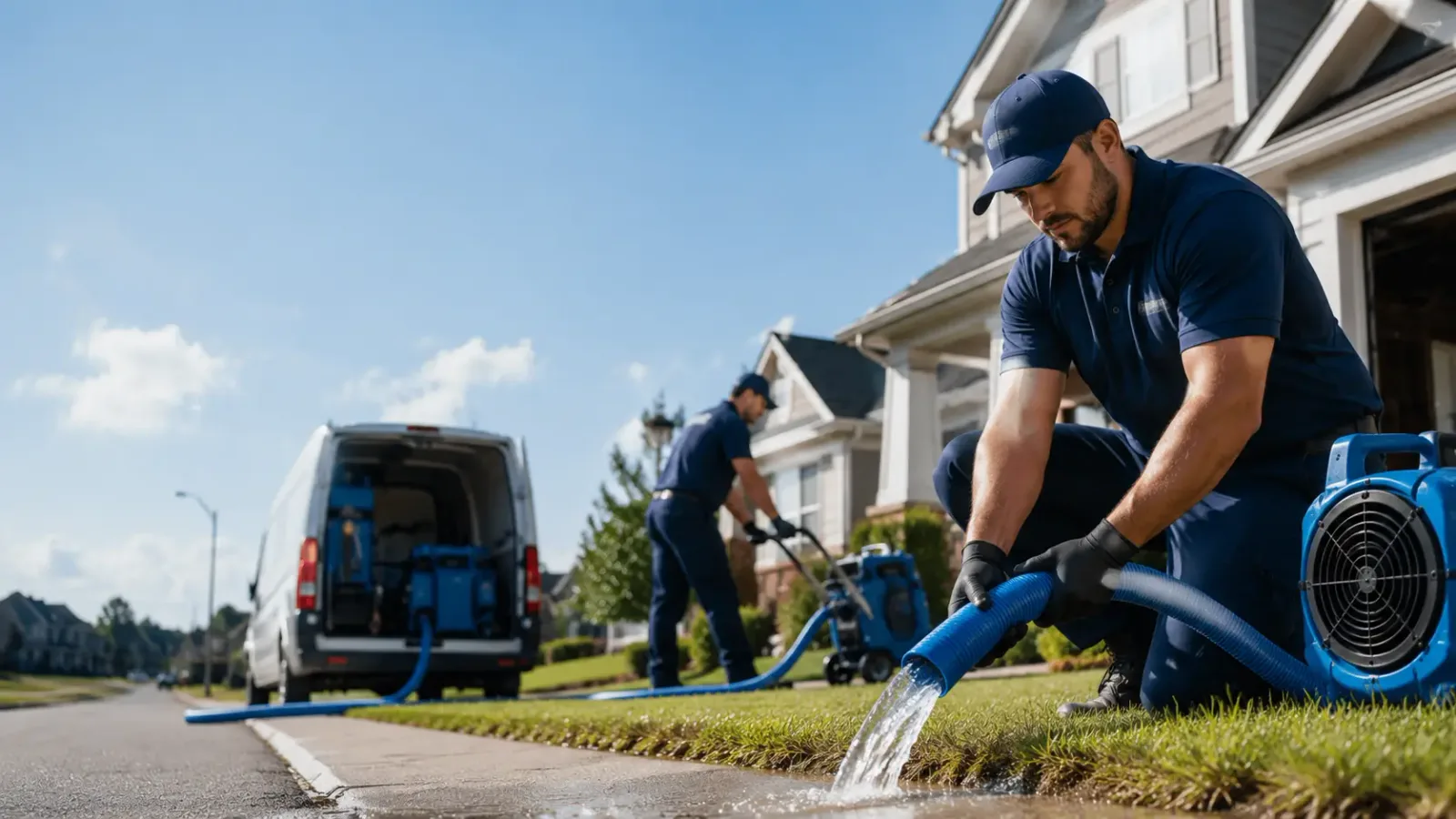 Flood Damage Restoration in New Eagle, PA